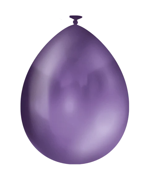 Violetit ilmapallot metalli 30cm 50kpl