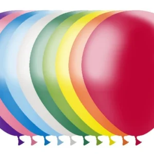 Värilliset ilmapallot metalli 30cm 10kpl