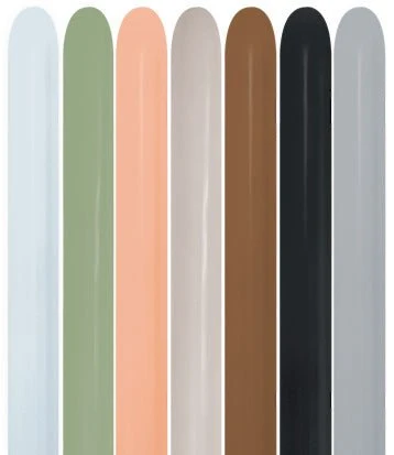 Värilliset mallinnus ilmapallot lateksi 1.52m 100kpl 100kpl
