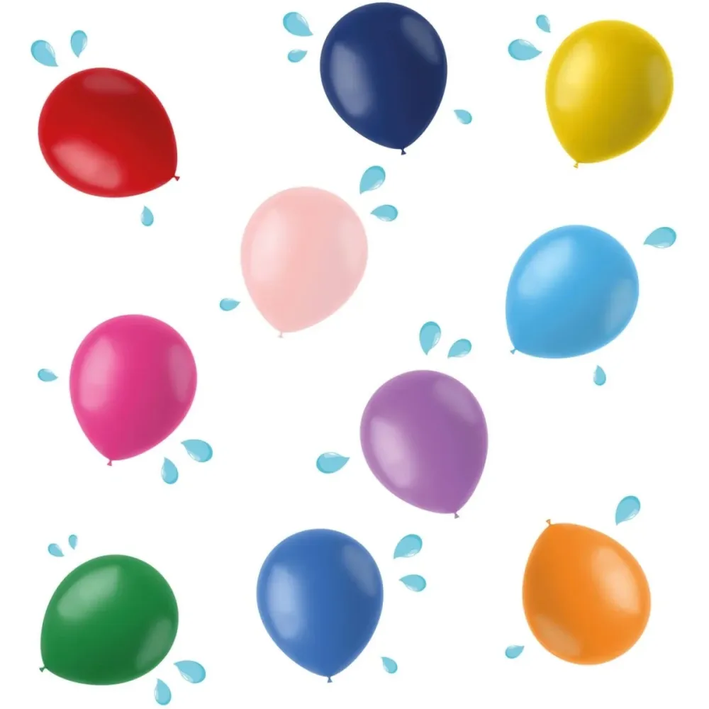 Värilliset vesipallot 8cm 50kpl
