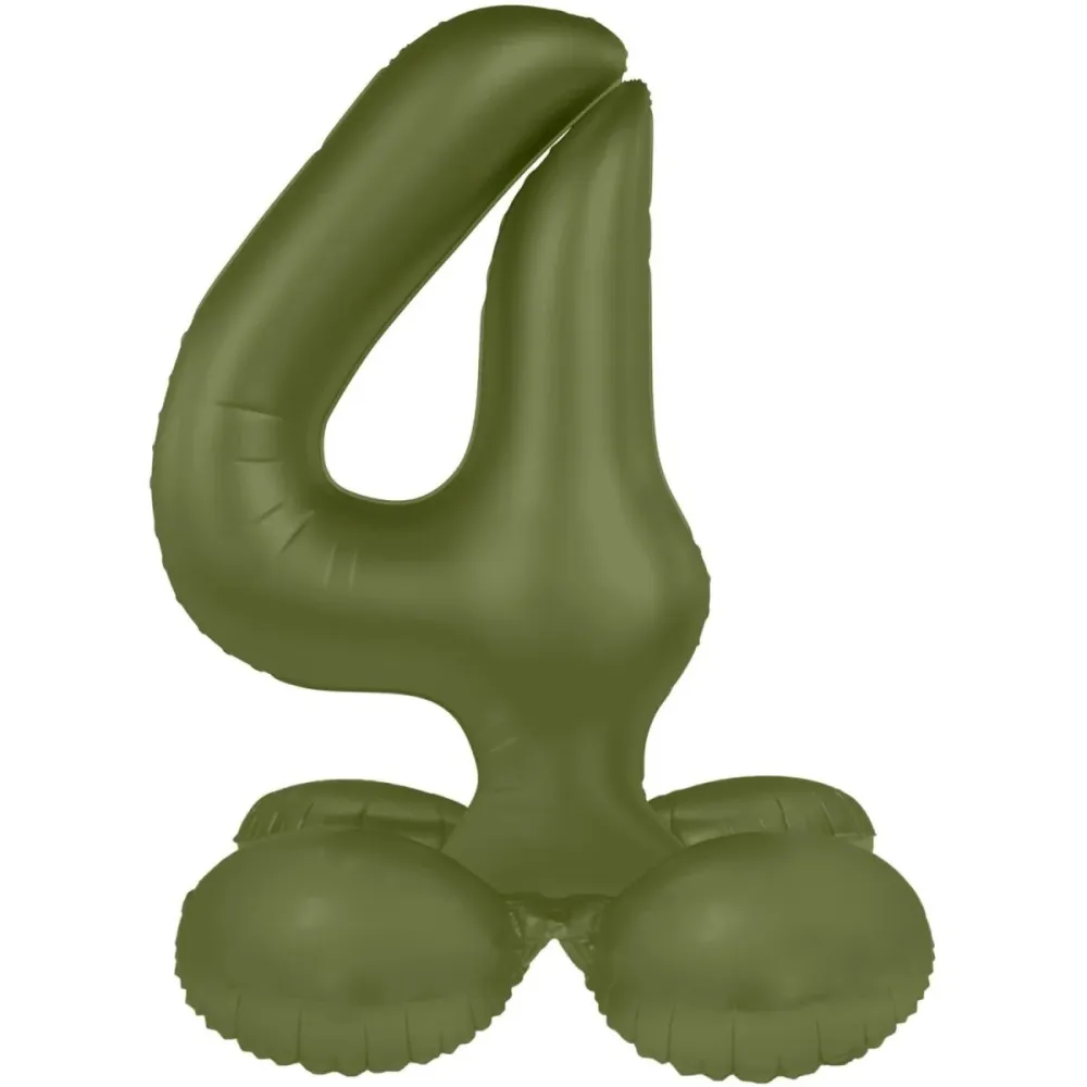 4 vuoden hahmo ilmapallo Vihreä Matt 41cm
