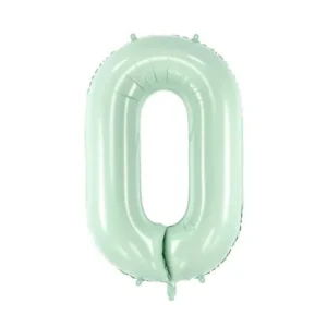 0 vuoden kuva ilmapallo mintunvihreä 72cm
