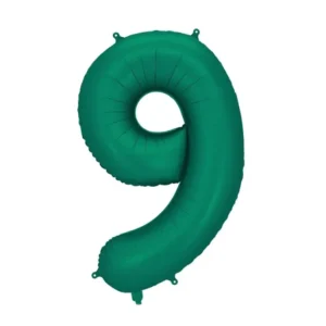9 vuoden kuva ilmapallo vihreä 86cm