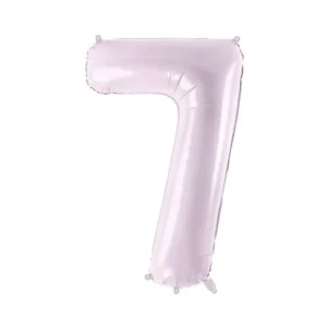 7 vuoden kuva ilmapallo violetti tyhjä 72cm