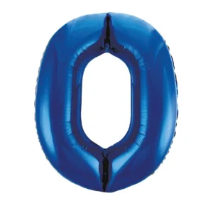 0 Vuosi Kuva Ilmapallo Sininen Tyhjä 86cm