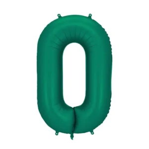 0 Vuosi Kuva Ilmapallo vihreä tyhjä 86cm