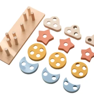 StackiPlay | Inspiroi luovuutta - Montessori silikoninen pinoamislelu