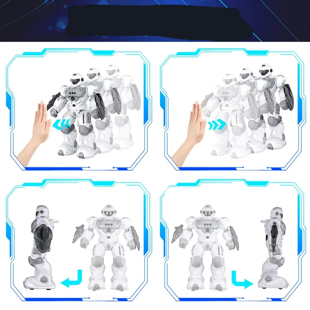 TechRobo | Interaktiivinen leikkimielisyys - Ohjelmoitava robotti eleohjauksella