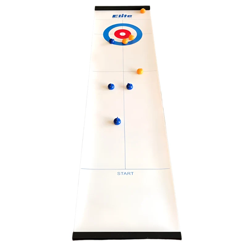 CurlMaster | Jännittävää hauskaa koko perheelle - Mini-curling-setti tuntikausiksi viihdettä kotona