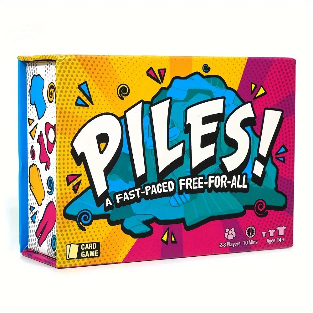 FlipFun | Jännittävä korttipeli 2-8 pelaajalle, ihanteellinen juhliin ja muistiharjoituksiin