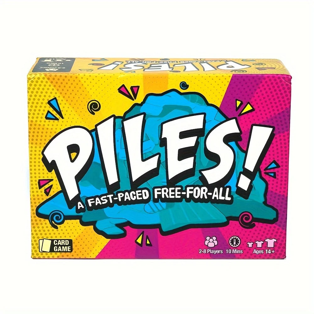 FlipFun | Jännittävä korttipeli 2-8 pelaajalle, ihanteellinen juhliin ja muistiharjoituksiin