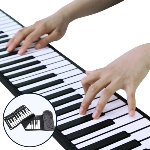 MelodyFlex | Kannettava Musiikki - Taitettava Piano