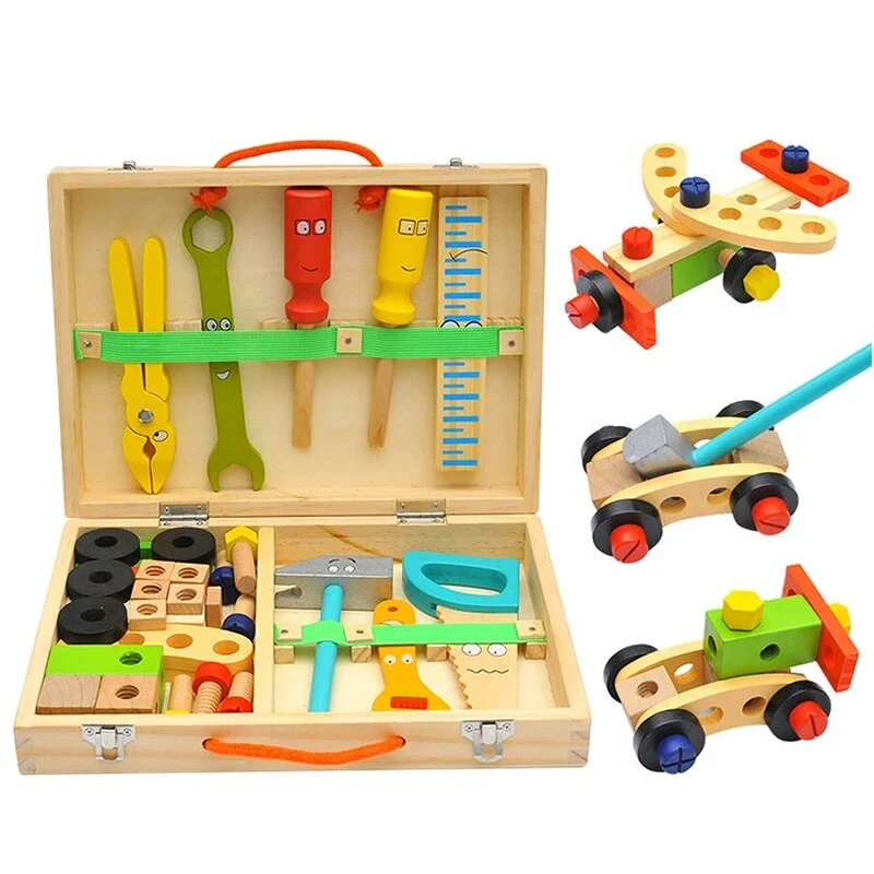 EcoToys Luova Rakentaja | Kehitä Luovuutta ja Itseluottamusta - Montessori Opettava Leikkikalut
