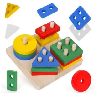 EcoToys Rakennuspalikat | Kehitä Luovuutta - Montessori rakennuskivet lapsille