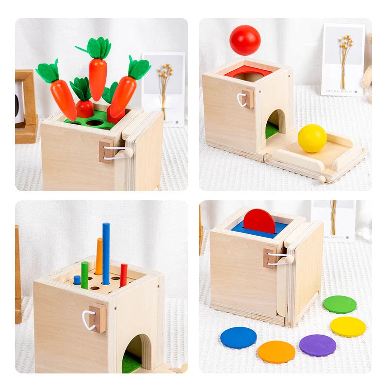 Ecotoys SmartStart -laatikko | Kehitä pienen lapsesi taitoja - Leikkisä oppimiskokemus väreistä ja muodoista