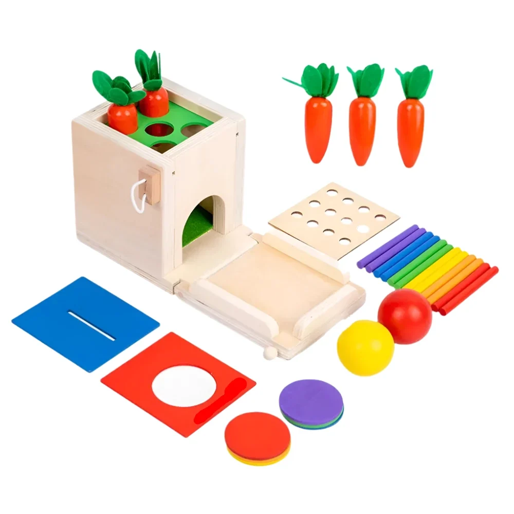 Ecotoys SmartStart -laatikko | Kehitä pienen lapsesi taitoja - Leikkisä oppimiskokemus väreistä ja muodoista