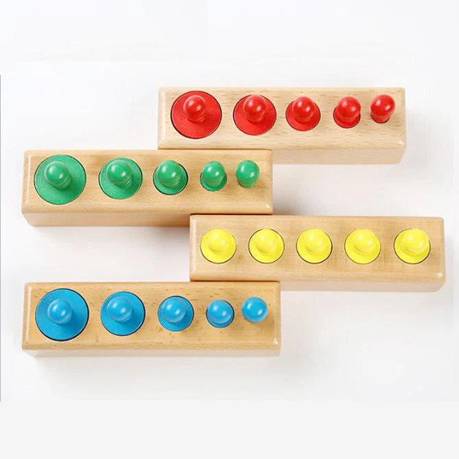 Ecotoys SensoryBlocks | Kehitä tuntoaisti ja koordinaatio - Montessori puinen palapelisetti