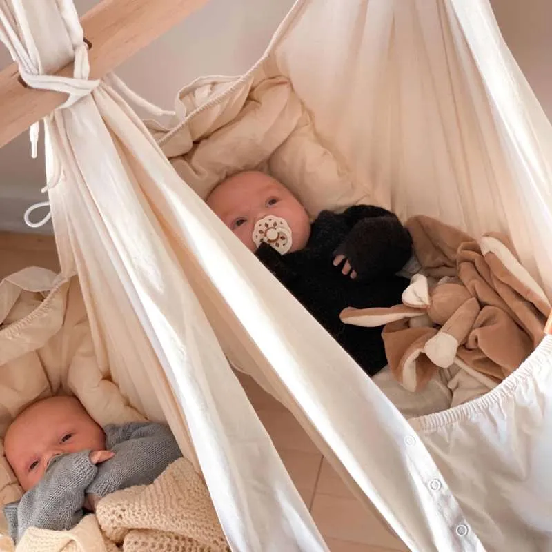Auttaa Slyngevugge - Twin - Basic - Ekologinen - Luonnollinen