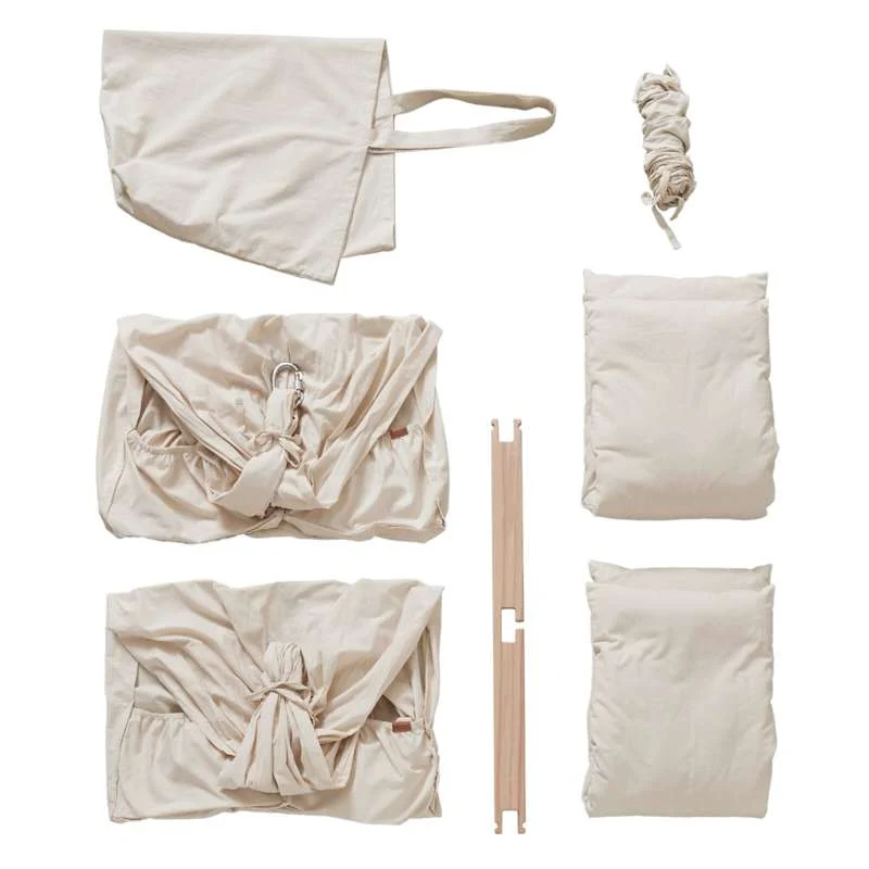 Auttaa Slyngevugge - Twin - Basic - Ekologinen - Luonnollinen