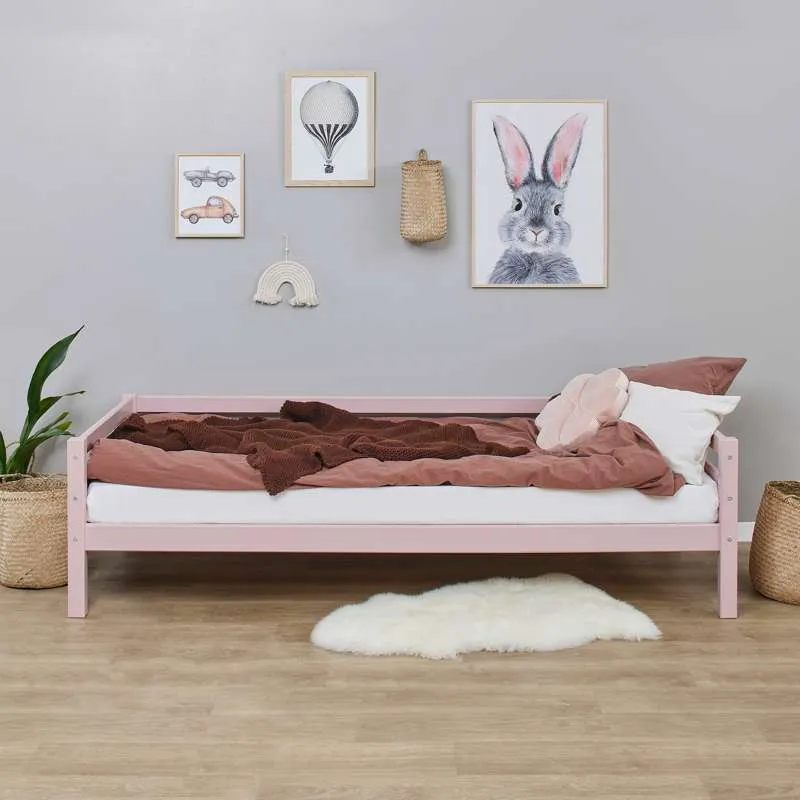 Hoppekids ECO Dream - My Color Juniorvuode - 90x200 cm. - Jaettavissa - Fuchsia
