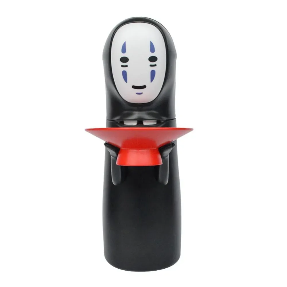 Spirited Away Kaonashi No-face Piggy Bank Toy Automaattinen Syöty Coin Bank Miyazaki Hayao Chihiro Figure Säästö Rahalaati...