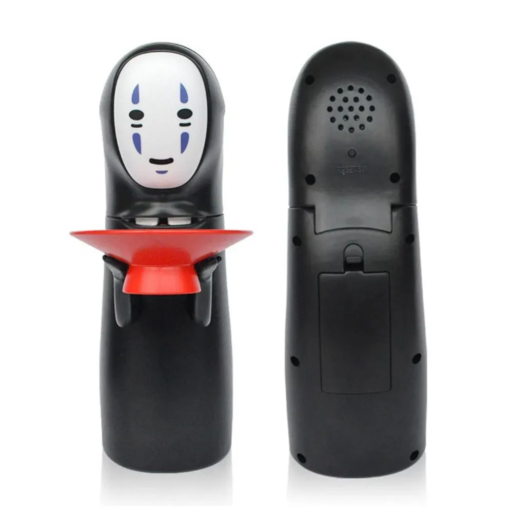 Spirited Away Kaonashi No-face Piggy Bank Toy Automaattinen Syöty Coin Bank Miyazaki Hayao Chihiro Figure Säästö Rahalaati...