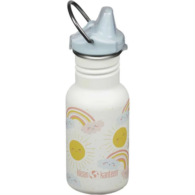 Colorful Birthday Klean Kanteen Iconic Drikkedunk - Kid SippyCap - 355ml - Rainbows