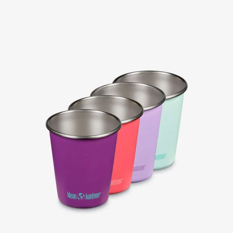 Klean Kanteen Kid Cup - 296ml - 4-Pak - Perhoset