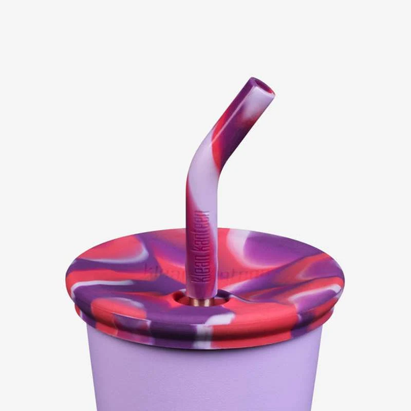 Klean Kanteen Kid Cup Pillimehut 296ml Kupille - 2-Pakkaus - Vaaleanpunainen/Sidosväri