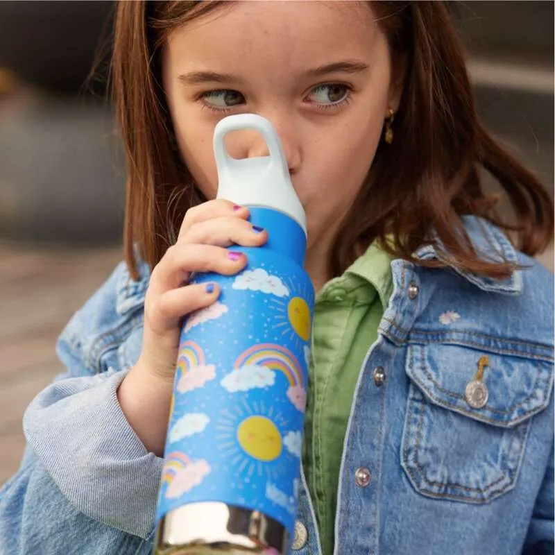 Biodegradable Plates Klean Kanteen Kid Retro Termodrikkedunk - Kid SportCap - 355ml - Rainbows