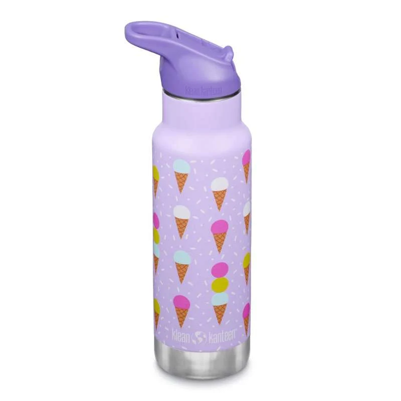 Klean Kanteen Kid Iconic Termodrikkedunk - Kid SportCap - 355ml - Ice Cream