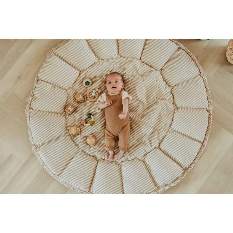 Play & Go Bloom - Babynest/Legetæppe - Stripes Sapphire