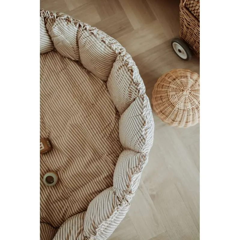 Play & Go Bloom - Babynest/Legetæppe - Stripes Sapphire