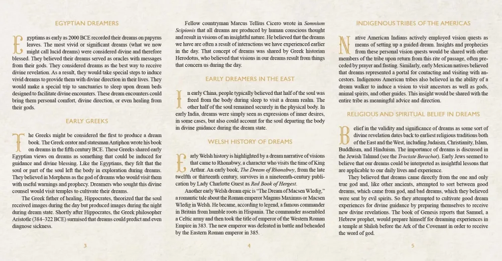 Ancient Wisdom Scrolls, Lucid Dreams: Lucid Dreaming kirjakäärö - Von Braschler