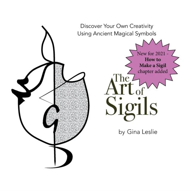 Art Sigils : Discover your own creativity using ancient magical symbols - Gina Leslie
