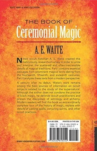 Book Ceremonial Magic - .E. Waite
