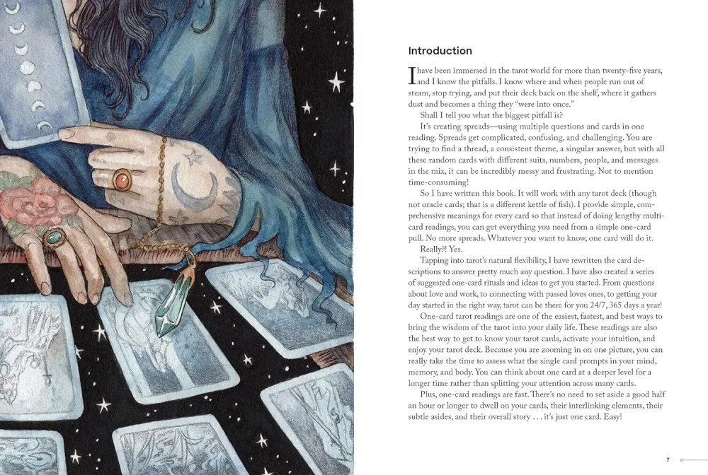 Card Day Tarot: Quick and Easy One-Card Tarot Readings Love, Work, and Everyday Life - Kerry Ward