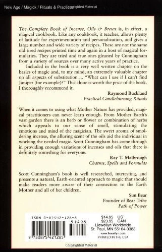 Complete Book Incense, Oils and Brews - Scott Cunningham