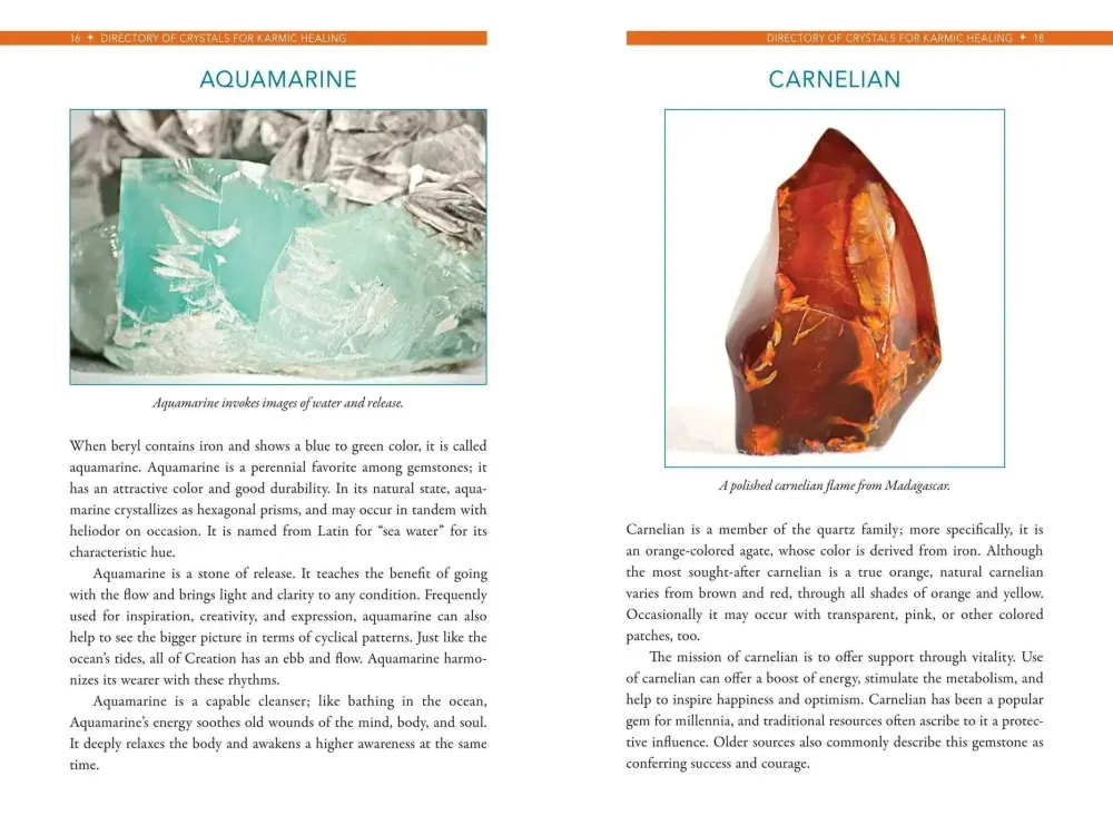 Crystals karmic healing - transform your future releasing your past - Nicholas Pearson