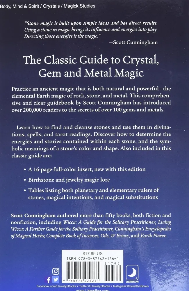 Cunningham's Encyclopedia Crystal, Gem & Metal Magic (Cunningham's Encyclopedia Series, 2) - Scott Cunningham