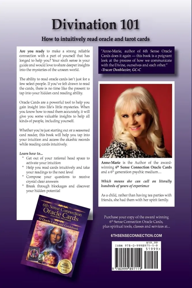 Divination 101 How To Intuitively Read Cards: Divination 101 is only book you need to learn how to read tarot and oracle c...