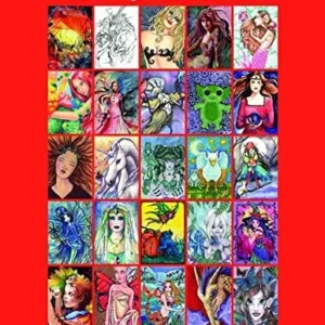 Fairies, Mermaids, & Other Mystical Creatures: Artist Trading Cards - Renee Mallett