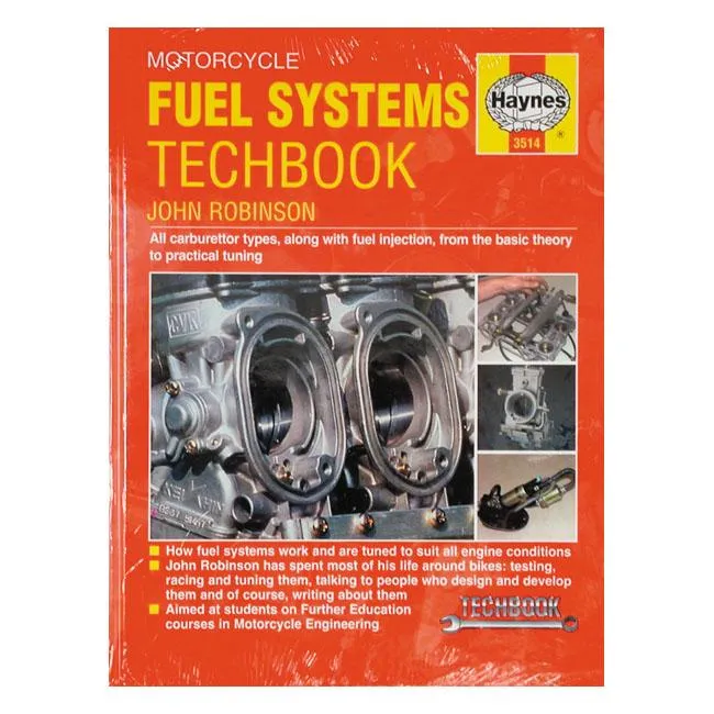 Haynes Moottoripyörän polttoainejärjestelmät Tech Book