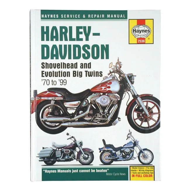 Haynes Service Manual Big Twin 70-99