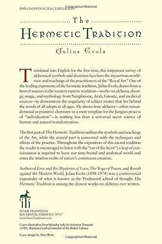 Hermetic Tradition: Symbols and Teachings Royal Art - Julius Evola