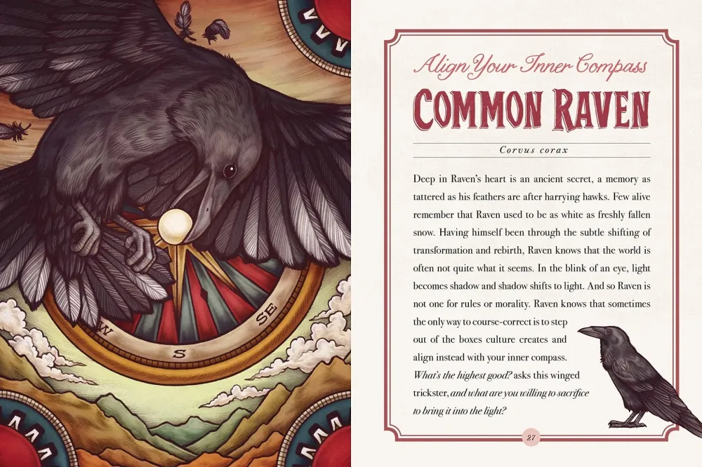 Illustrated Bestiary: Guidance and Rituals from 36 Inspiring Animals - Maia Toll