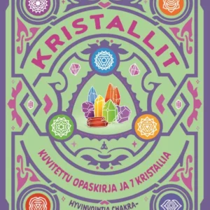 Kristallit - Kuvitettu opaskirja ja 7 kristallia