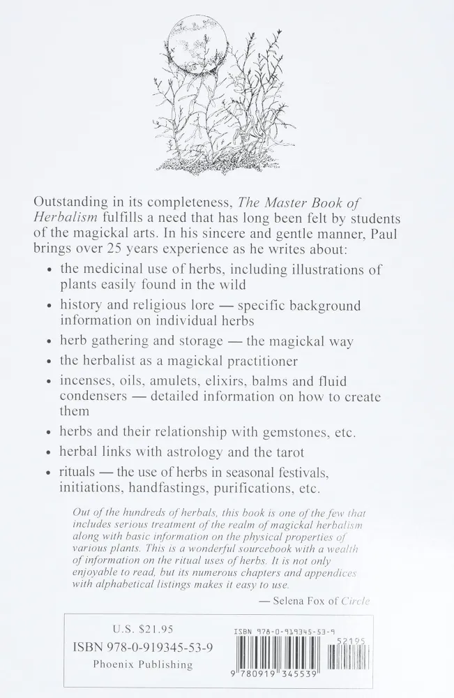 Master Book Herbalism - Paul Beyerl
