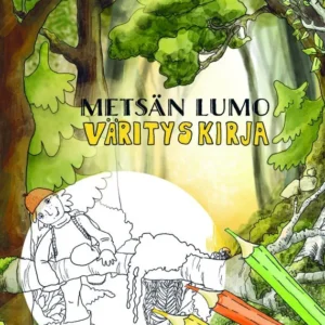 Metsän lumo - värityskirja - Sinikka Piippo