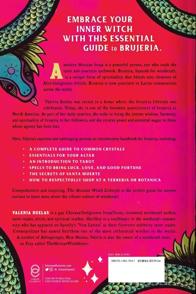 Mexican Witch Lifestyle: Brujeria Spells, Tarot, and Crystal Magic - Valeria Ruelas
